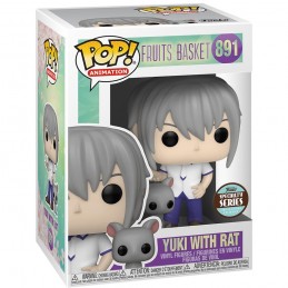 Funko Funko Pop N°N°891 Fruits Basket Yuki with rat Vaulted Exclusive Vinyl Figure