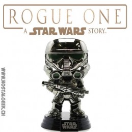 Funko Funko Pop! Star Wars: Rogue One Imperial Death Trooper Chromée Edition limitée