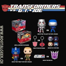 Funko Funko Transformers vs G.I.Joe Mystery Lunchbox
