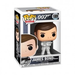 Funko Funko Pop N°1009 Movies James Bond Roger Moore From Moonraker Vaulted Vinyl Figure