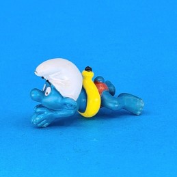 The Smurfs swimming second hand Figure (Loose)