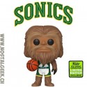 Funko Pop ECCC 2021 NBA Mascots Sonics Squatch Edition Limitée Boîte abîmée