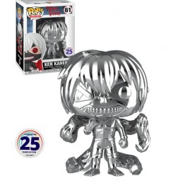 Funko Funko Pop! Manga Tokyo Ghoul Ken Kaneki (Silver Chrome) Edition Limitée Vaulted