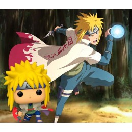 Funko Pop N°935 Naruto Shippuden Minato Namikaze (Crouching) Vinyl Figure