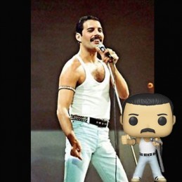 Funko Funko Pop Rocks Queen Freddie Mercury (Live Aid) Vinyl Figure