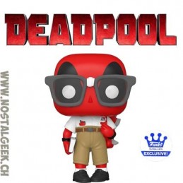 Funko Funko Pop Marvel Nerd Deadpool Exclusive Vinyl Figure