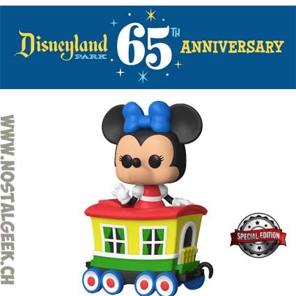 Funko Funko Pop Train Disney Minnie Mouse on the Casey Jr. Circus Train Attraction Exclusive Vinyl Figure