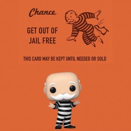 Funko Funko Pop Retro toys Mr. Monopoly In Jail Vinyl Figure