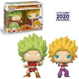 Funko Funko Pop Daragon Ball Super SS Kale & SS Caulifla (2-Pack) Exclusive Vinyl Figures