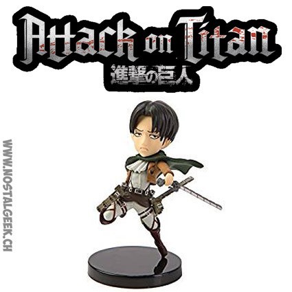 Banpresto World Collectible Attack on Titan Levi Figure