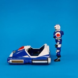 Power Rangers Turbo Blue Senturion Figurine articulée d'occasion (Loose)