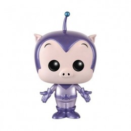 Funko Funko Pop Cartoons Duck Dodgers Space Cadet (Metallic) Chase (Vaulted) Edition Limité