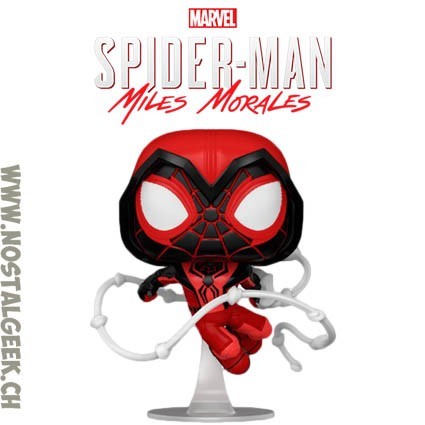 Funko Funko Pop! Marvel Gameverse Spider-Man Miles Morales (Crimson Cowl Suit)