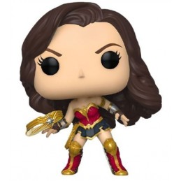 Funko Funko Pop ECCC 2021 DC Wonder Woman with Tiara Boomerang (Metallic) Edition Limitée