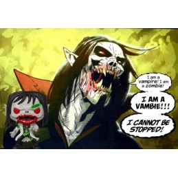 Funko Funko Pop ECCC 2021 Marvel Zombie - Zombie Morbius Edition Limitée