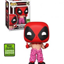 Funko Funko Pop ECCC 2021 Marvel Deadpool (with Teddy Pants) Edition Limitée