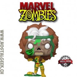 Funko Funko Pop Marvel Zombie Rogue Edition Limitée