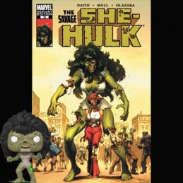 Funko Funko Pop Marvel Zombie She-Hulk Edition Limitée