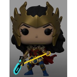 Funko Funko Pop DC Heroes Death Metal Wonder Woman Chase Phosphorescent Edition Limitée