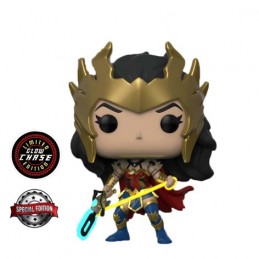 Funko Funko Pop DC Heroes Death Metal Wonder Woman Chase Phosphorescent Edition Limitée