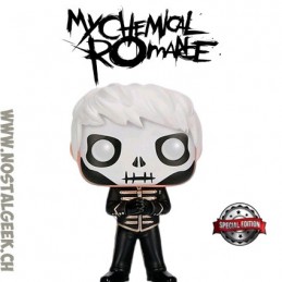 Funko Funko Pop Rocks My Chemical Romance Skeleton Gerard Way (Black Parade) Edition Limitée