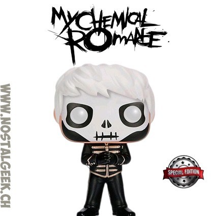 Funko Funko Pop Rocks My Chemical Romance Skeleton Gerard Way (Black Parade) Exclusive Vinyl Figure