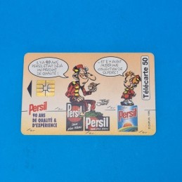 Little Spirou with Granpa pre owned Phone card (Loose)