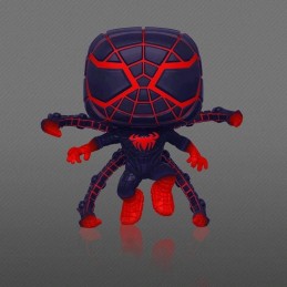 Funko Funko Pop! Marvel Gameverse Spider-Man Miles Morales (Programmable Matter Suit) Phosphorescent Edition Limitée
