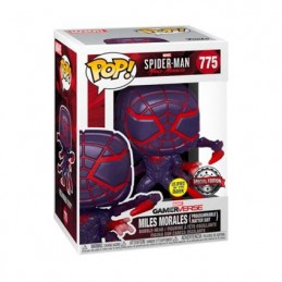 Funko Funko Pop! Marvel Gameverse Spider-Man Miles Morales (Programmable Matter Suit) Phosphorescent Edition Limitée