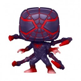 Funko Funko Pop! Marvel Gameverse Spider-Man Miles Morales (Programmable Matter Suit) GITD Exclusive Vinyl Figure