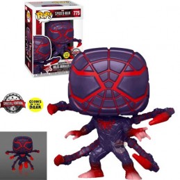 Funko Funko Pop! Marvel Gameverse Spider-Man Miles Morales (Programmable Matter Suit) Phosphorescent Edition Limitée