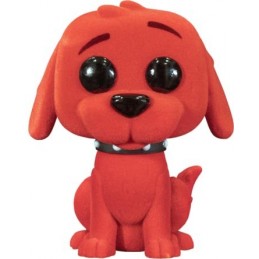 Funko Funko Pop N°28 Books Clifford The Big Red Dog Flocked Vaulted Edition Limitée