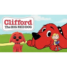 Funko Funko Pop N°28 Books Clifford The Big Red Dog Flocked Vaulted Edition Limitée