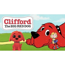 Funko Funko Pop N°28 Books Clifford The Big Red Dog Flocked Vaulted Exclusive Vinyl Figure