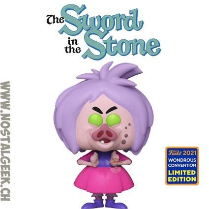 Funko Funko Pop Wonder Con 2021Merlin l'Enchanteur Madam Mim Edition Limitée