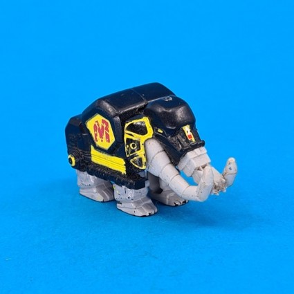 Power Rangers Thunderzord White mammoth Micro second hand action figure (Loose)