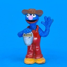 Applause Sesame Street Grover fermier Figurine d'occasion (Loose)