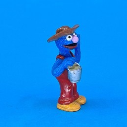 Applause Sesame Street Grover fermier Figurine d'occasion (Loose)