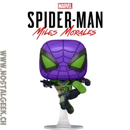 Funko POP! Games: Miles Morales - Purple Reign Suit - Spider-man