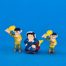 Lucky Luke Set of 3 second hand figures Dalton (Loose)