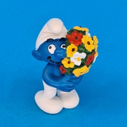 The Smurfs Flowers second hand Figure (Loose) Schleich