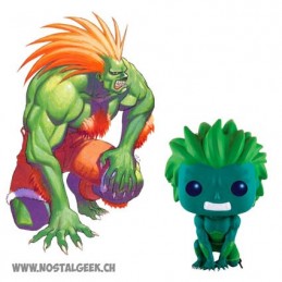 Funko Funko Pop Jeux Vidéo Street Fighter Blanka version verte Edition Limitée