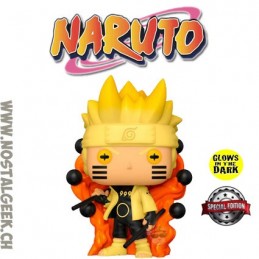 Funko Funko Pop Naruto Uzumaki (Sixth Path Sage) Phosphorescent Edition Limitée