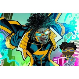 Funko Funko Pop DC Heroes Static Shock Exclusive Vinyl Figure