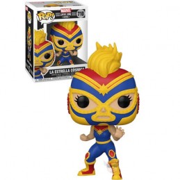 Funko Funko Pop Marvel Lucha Libre La Estrella Cosmica (Captain Marvel)