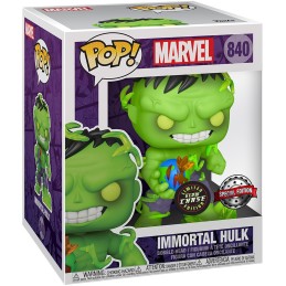 Funko Funko Pop 15 cm Marvel Immortal Hulk Phosphorescent Chase Edition Limitée