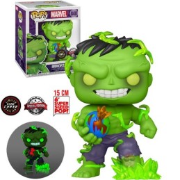 Funko Funko Pop 15 cm Marvel Immortal Hulk Phosphorescent Chase Edition Limitée