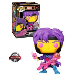 Funko Funko Pop Marvel Gambit (Black Light) Edition Limitée