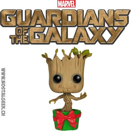 POP Marvel Funko Holiday Dancing Groot GOTG
