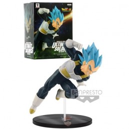 Banpresto Dragonball Super Ultimate Soldiers The Movie Super Saiyan Blue Vegeta Vol.3 20 cm